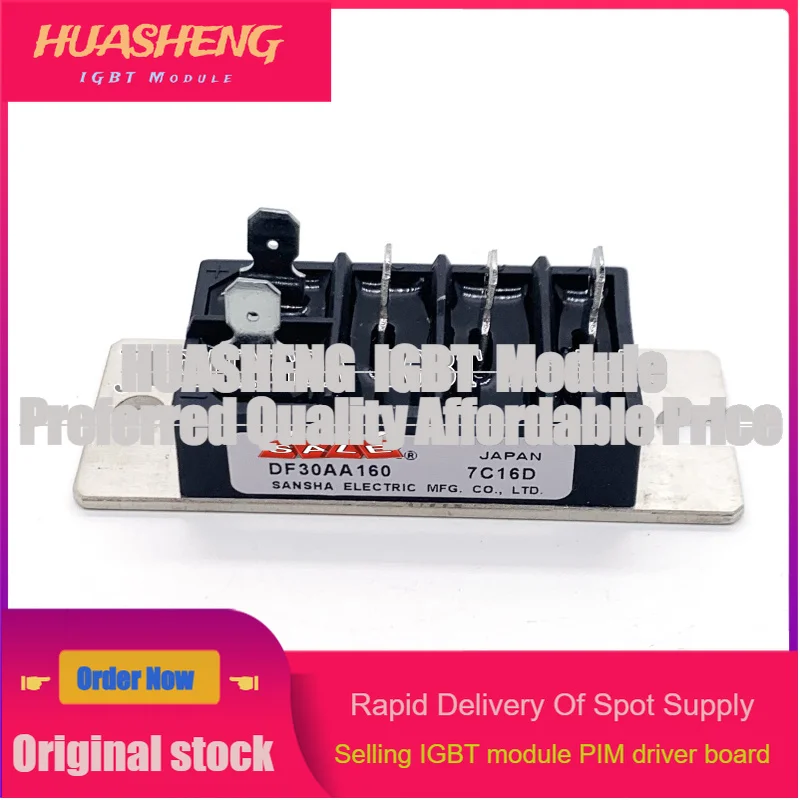 

DF20DB80 DF20DB40 DF30AA120 DF30AA160 DF20AA160 DF20AA120 DF20CA160 DF30CA160 Оригинальный новый модуль IGBT