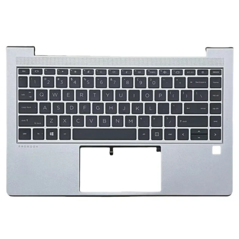 Для HP ProBook 440 G10 445 G10 верхняя крышка упора для рук американская клавиатура с подсветкой N42405 Для HP ProBook 440 G10 445 G10 верхняя крышка упора для рук американская клавиатура с подсветкой N42405