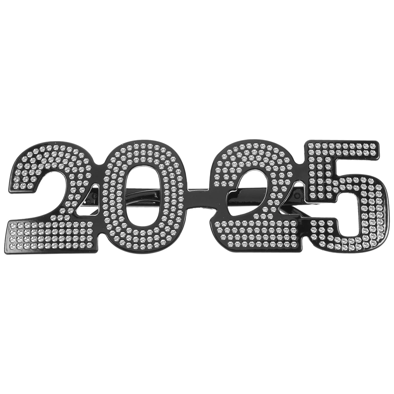 

2025 Glasses Party Eyeglass Props New Year Modeling Eyewear Number Abs Performance