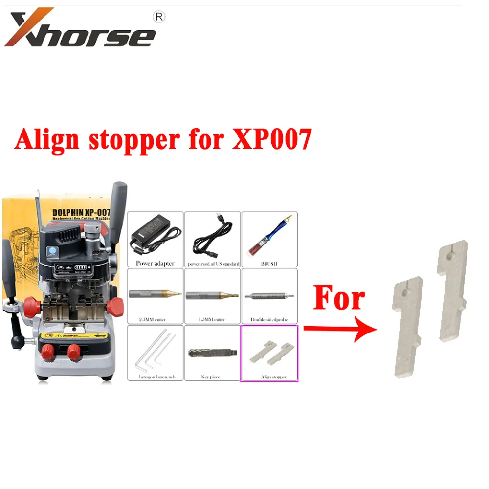 Xhorse Align stopper for Xhorse  Dolphin XP-007 XP007 Key Cutting Machine With Built-in Lithium Battery ,replacement Accessories