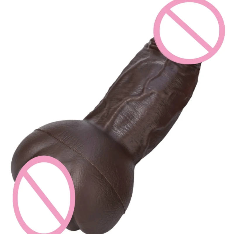 Huge Dildo Real Skin Soft Silicone Artificial Penis Male Cock With Suction Cup Adult Vagina Anal Sex Toys For Women Male Orgasm