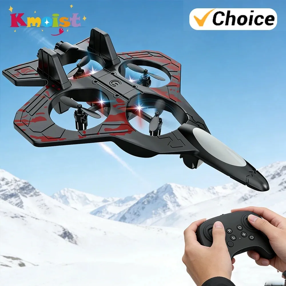 

Remote control aircraft EPP foam stunt glider electric fighter anti fall toy aircraft model four axis aircraft boy birthday gift