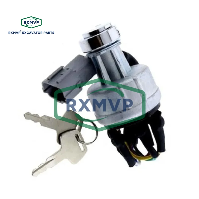 For Hyu-ndai Excavator Electric Parts R225-7 R210lc-7 Starting Switch 21q4-00070 21n4-10400  RXMVP