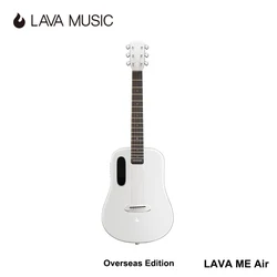 LAVA ME AIR Overseas Version Portable Carbon Fiber Electric-Acoustic Travel Guitar with Onboard Effects and Magnetic Pickup