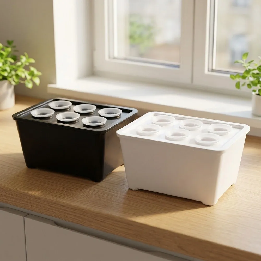 Hydroponics Growing Kit for Indoor Use Featuring Stable PP Housing and Support for Soil-Free Cultivation of Leafy Greens