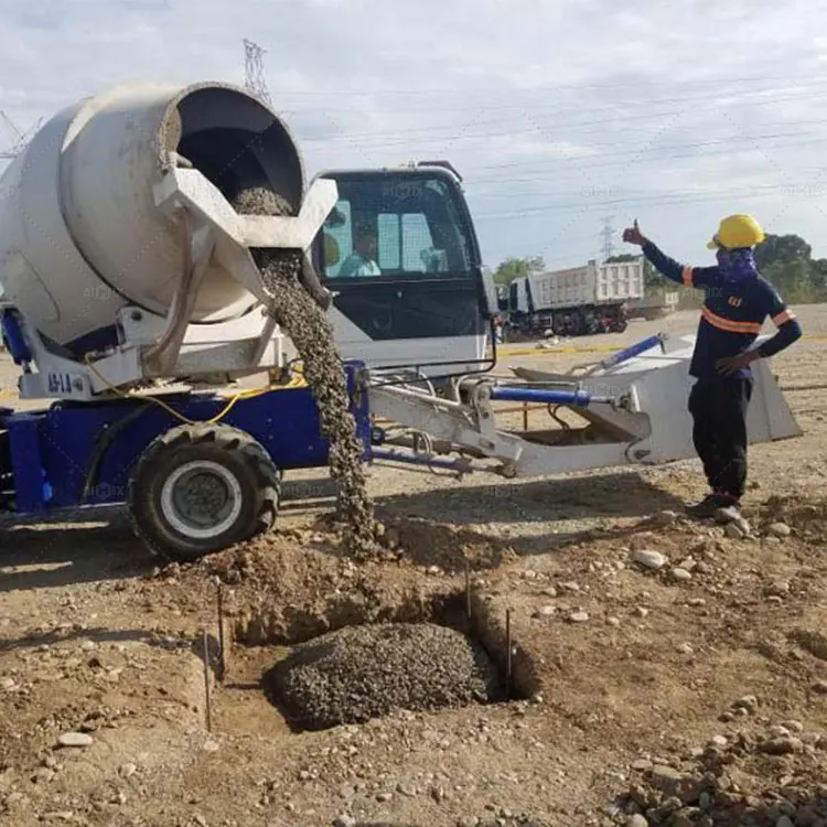 Aimix 3.5 - 6.5 CBM Precio de mezclador de hormigón autocargable