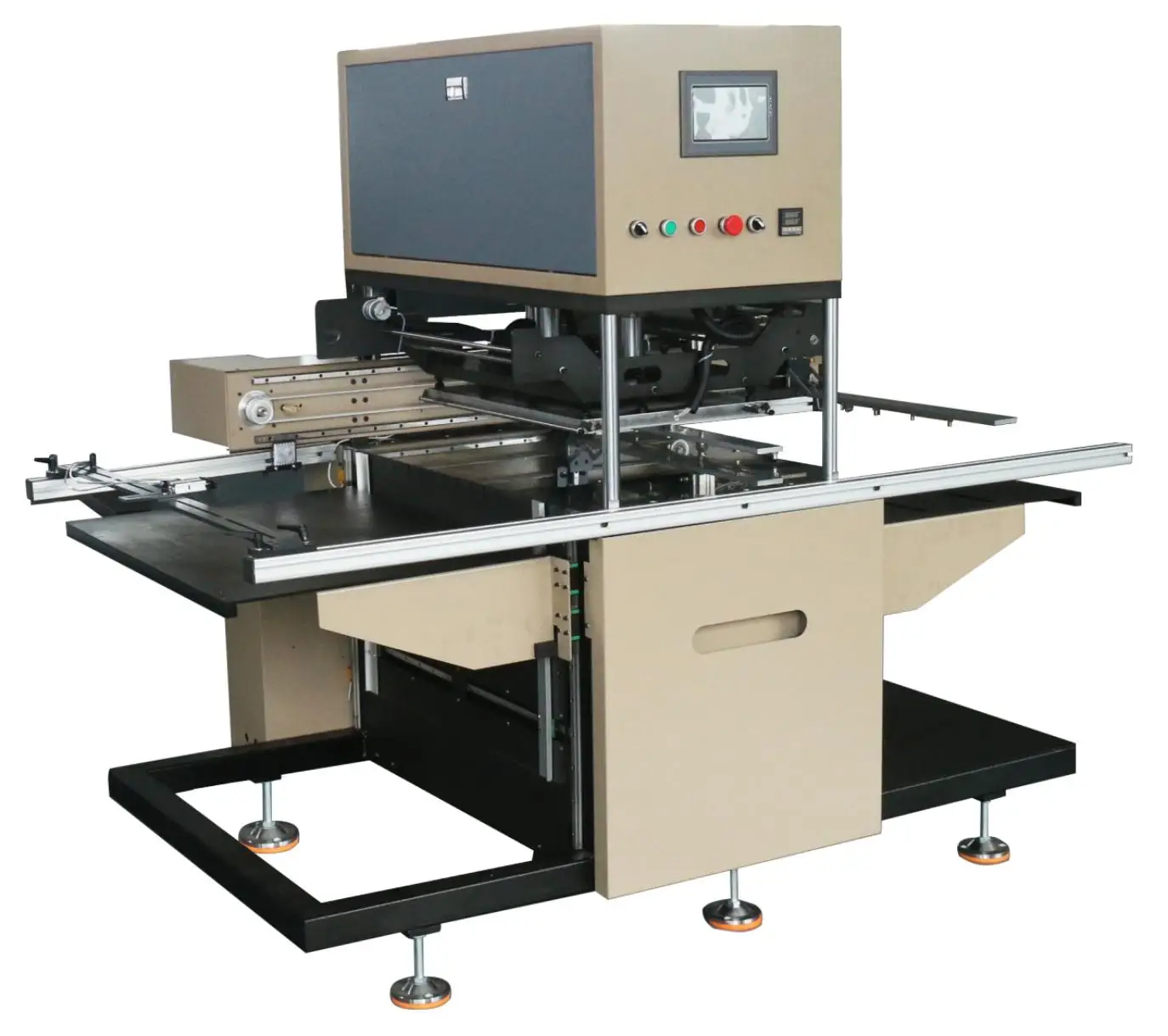 550 Automatic Hot Foil Stamping Machine Bronzing Machine For Leather/PVC/Paperboard/Corrugated paper