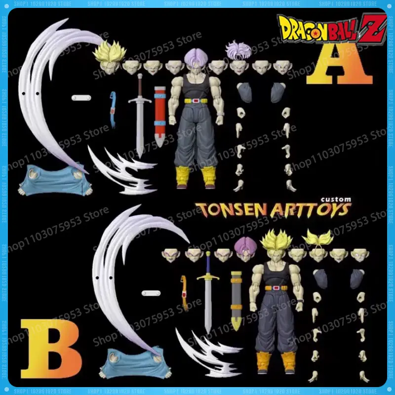 

Tonsenarttoys Anime Dragon Ball S.H.Figuarts Trunks Super Saiyan Ssj1 Ssj2 Vegeta Custom Accessories Kit Action Figures Toys