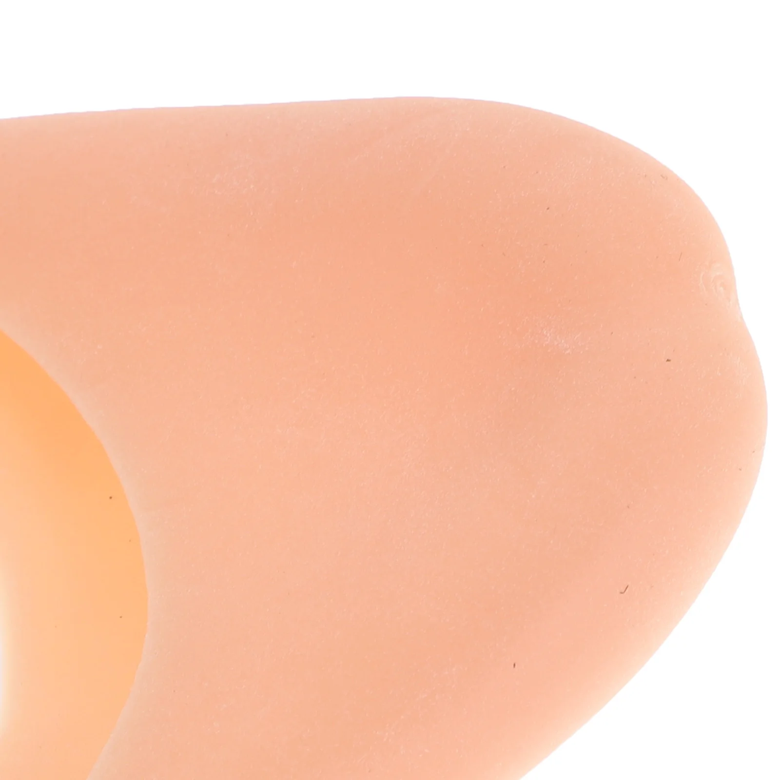 

Nude Silicon Toe Caps 9.5x8.5cm Ballet Shoes Insoles Forefoot Pads Gel Protector Semicircular Sole Cover Stress Relief Foot Care