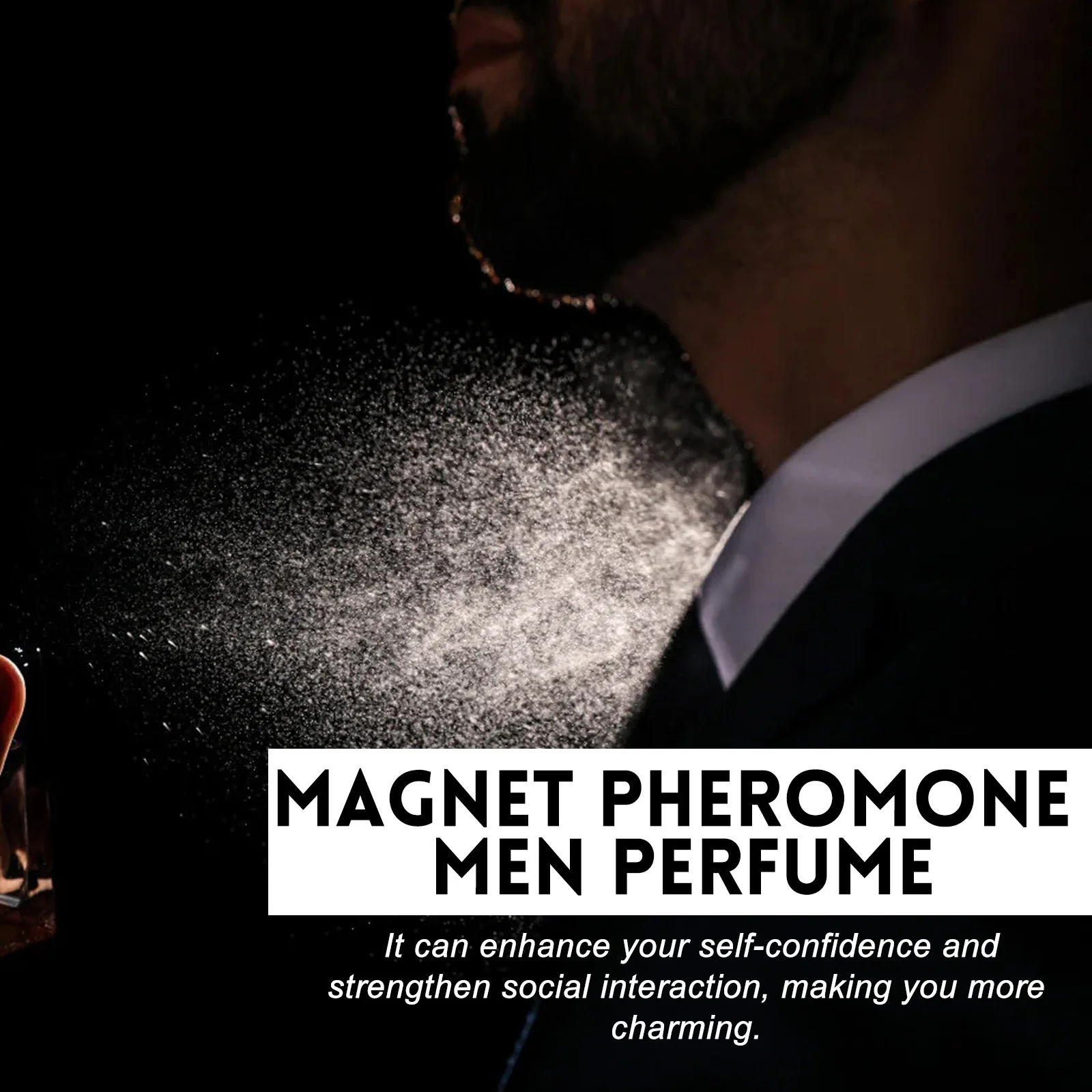 Perfume feromônio para homens mulheres charme liberação parceiro íntimo estimula flerte longa duração namoro atmosfera sexy perfume