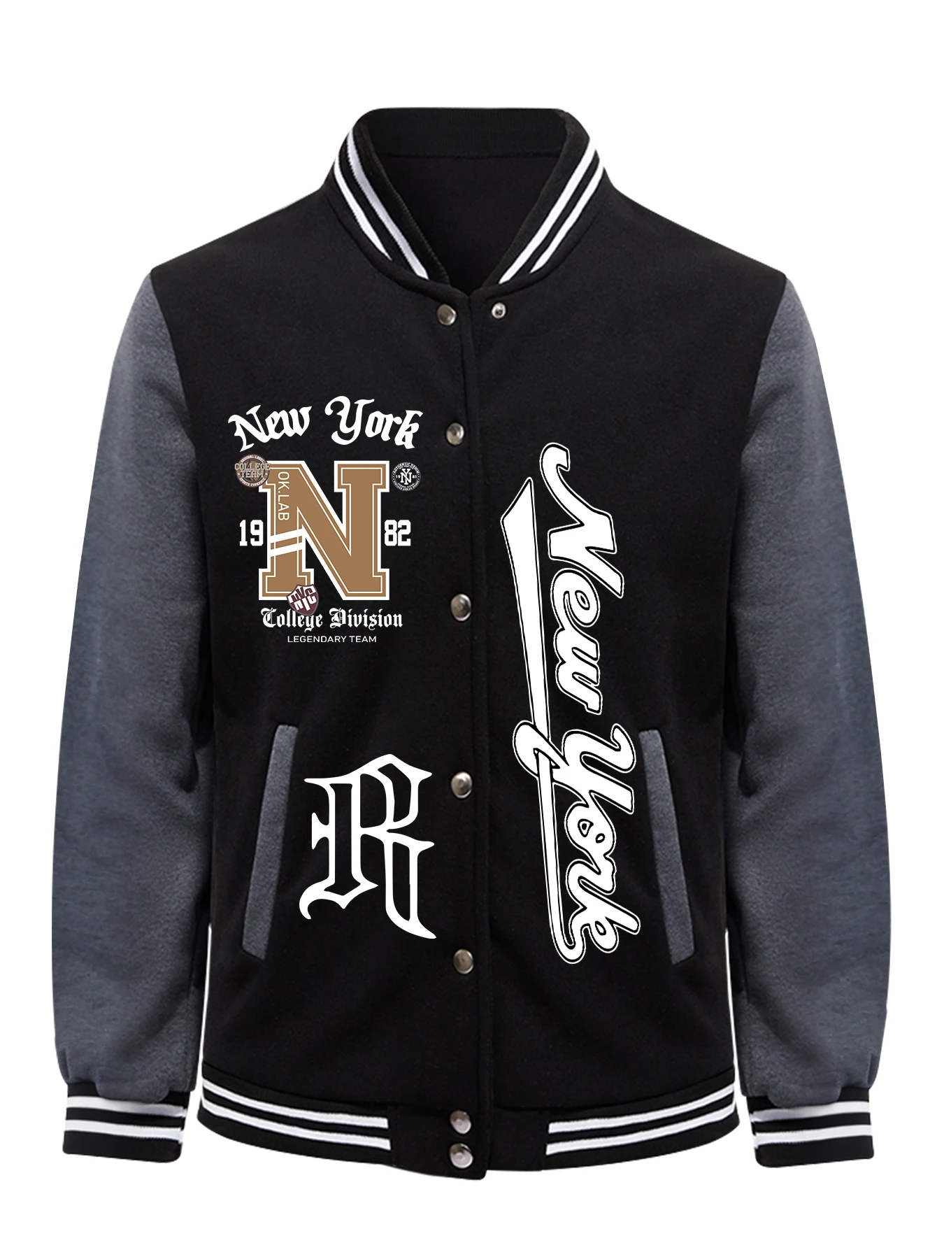 

Куртка на пуговицах с принтом California Art, унисекс, мягкая спортивная уличная одежда, осенняя повседневная бейсбольная майка, модная базовая жилетка для женщин