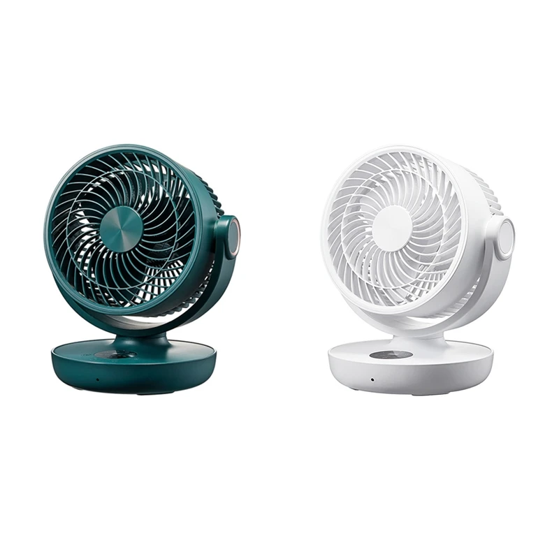 Portable Fan USB Desk Remote Control Fan Rechargeable Silent Fan Air Circulation Fan 10000Mah Vertical Fans Office Home