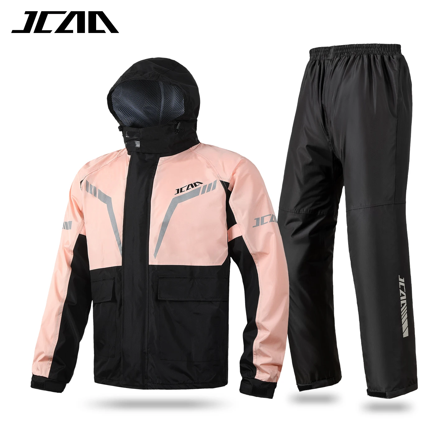 بدلة واقية من المطر للدراجات ا - مراجعة Motorcycle Rain Suit 2 Piece وسعره