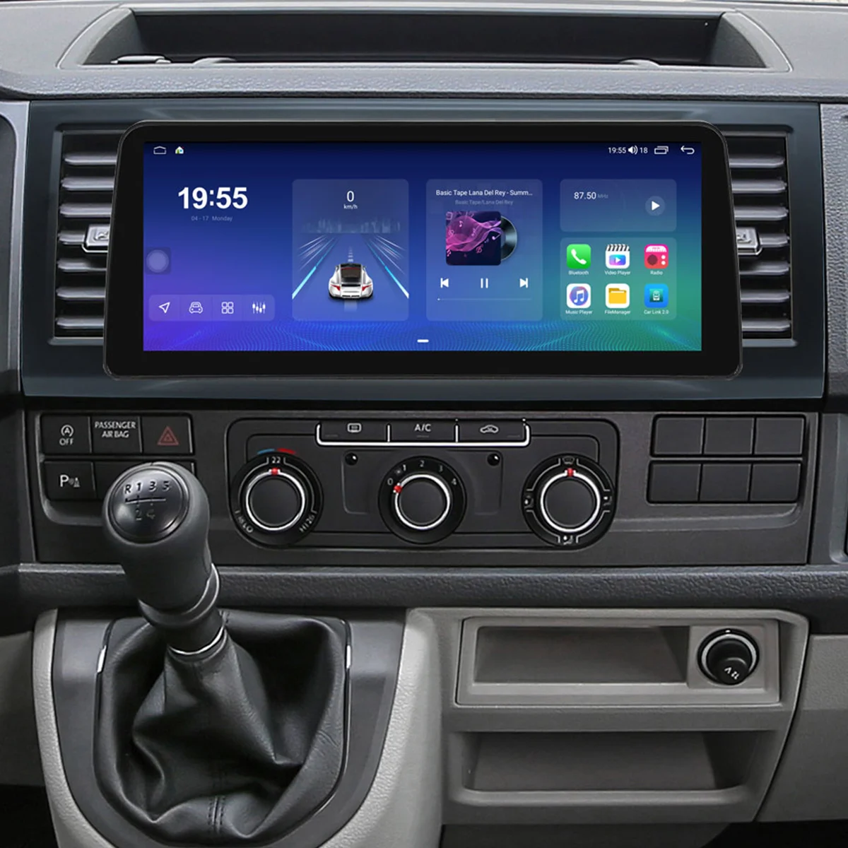 Автомагнитола для Volkswagen Vw Transporter Caravelle 6 T6.1 T6 2015 2016 2017 2018 2019 2020 2K Android