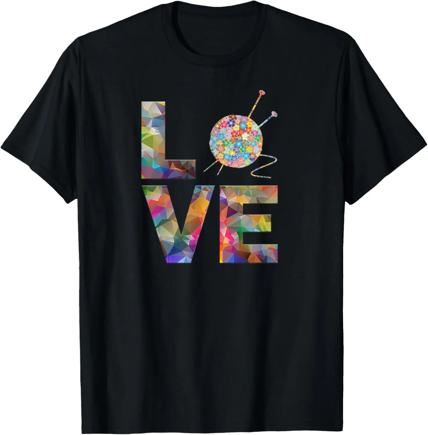 

Knitting gift knitting, crochet love yarn pattern stitches T-Shirt