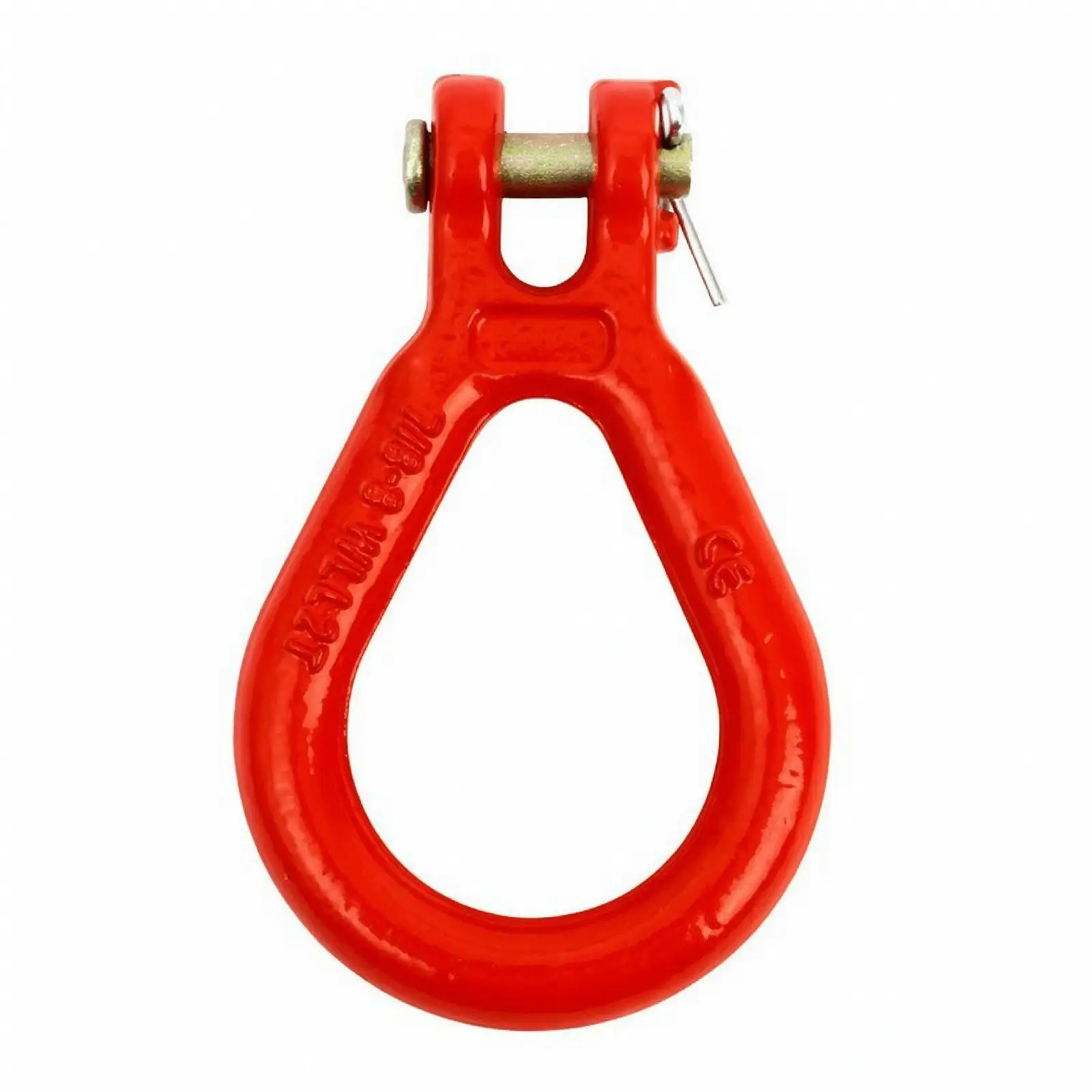 Professional Grade Chain Lifting Ring with Retaining Clip Keeper for Port Operations and Bridge Work