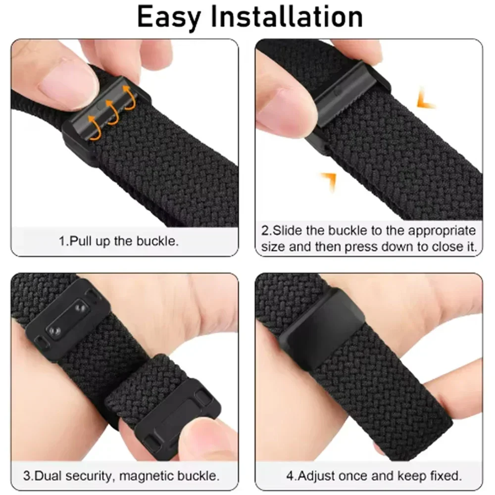 Ремешок с магнитной пряжкой 22 мм/20 мм для HUAWEI WATCH GT 5 Pro GT 3/4/5 Ultimate нейлоновый браслет для Honor MagicWatch 2 46 мм GS 3 Band