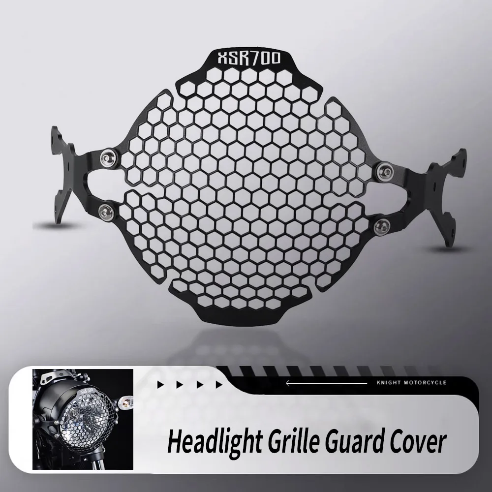 XSR700 Motorcycle Accessories Headlight Protector Grille Guard Cover For Yamaha XSR 700 XTribute 2016 2017 2018 2019 2020 2021