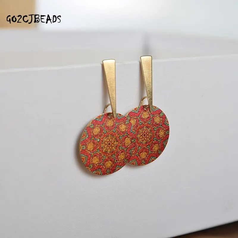 Bohemian Earrings Trendy Metal Punk Earings Ethnic Style Earrings Long Earring Women Irregular Sexy Girls Jewelry Fashion