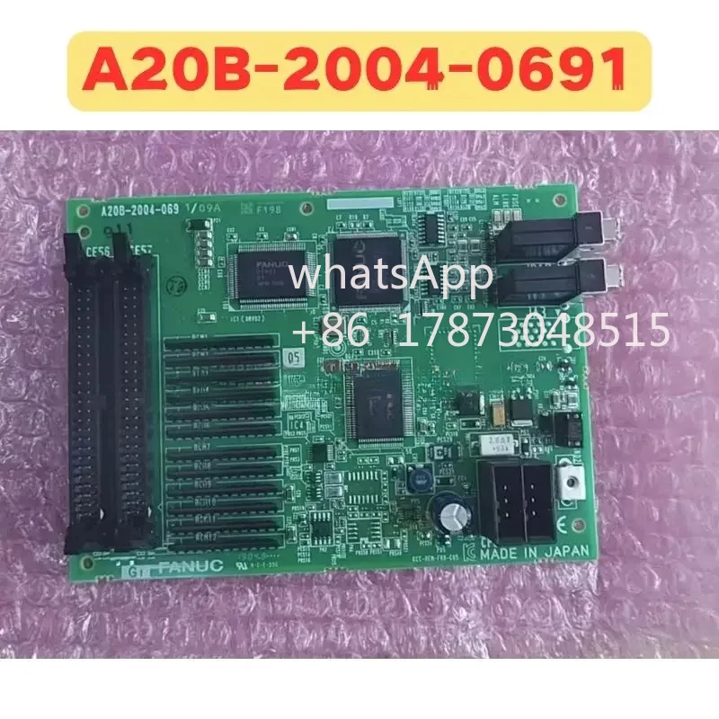 

Б/у плата ввода-вывода A20B-2004-0691 A20B 2004 0691, нормальная функция, протестирована в порядке.