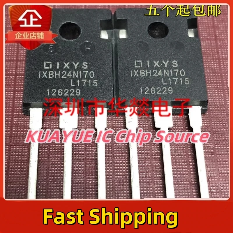 10PCS-30PCS   IXBH24N170   TO-247 1700V 24A  Fast Shipping Quality Guarantee