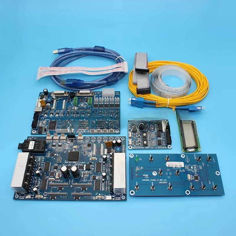 Digital printed circuit board kit with main board and headboard for dx5 /dx7