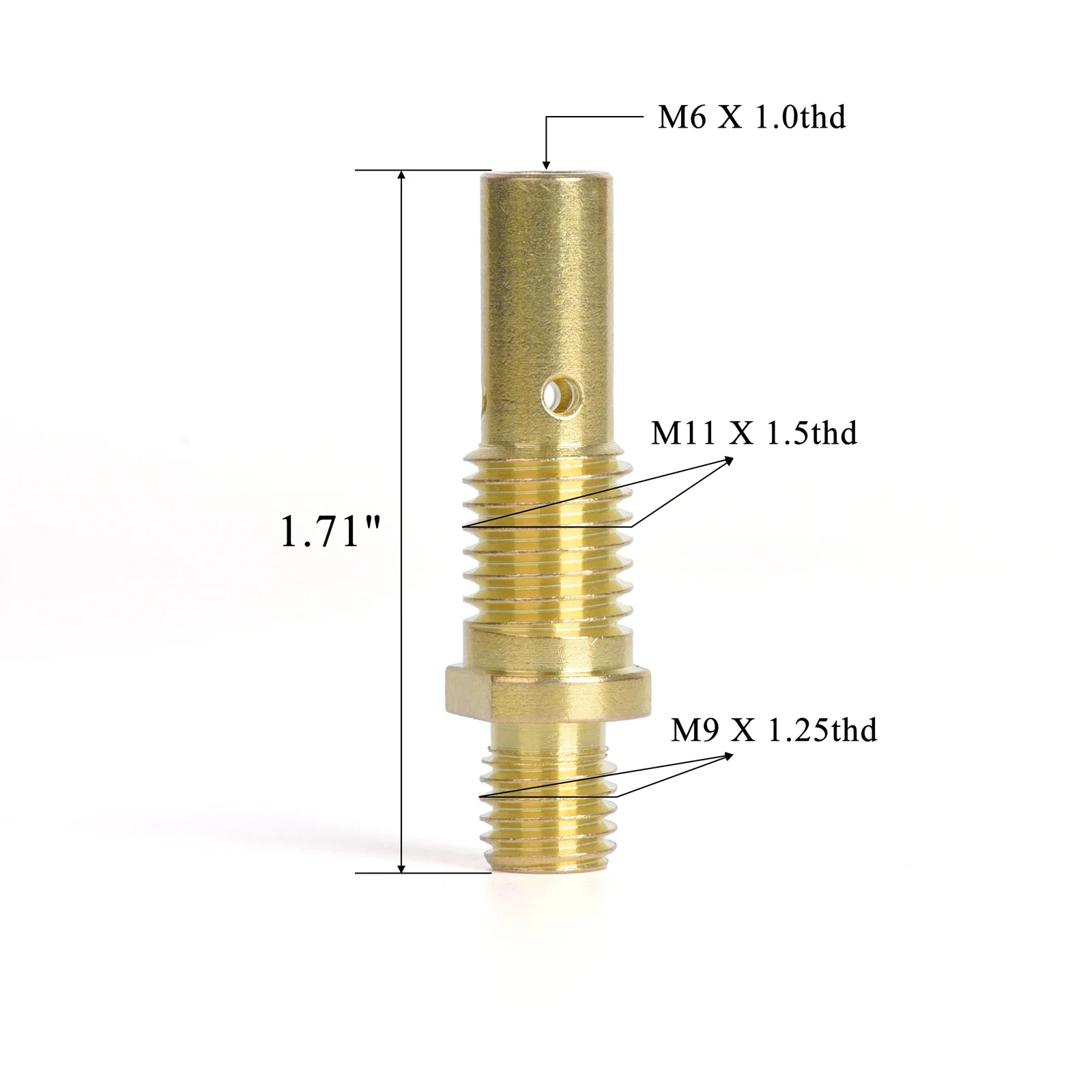 5/10Pcs Gas Diffusers KP35-50 Fit Lincoln Magnum and Tweco Mini/#1 100-180 Amp MIG Welding Guns