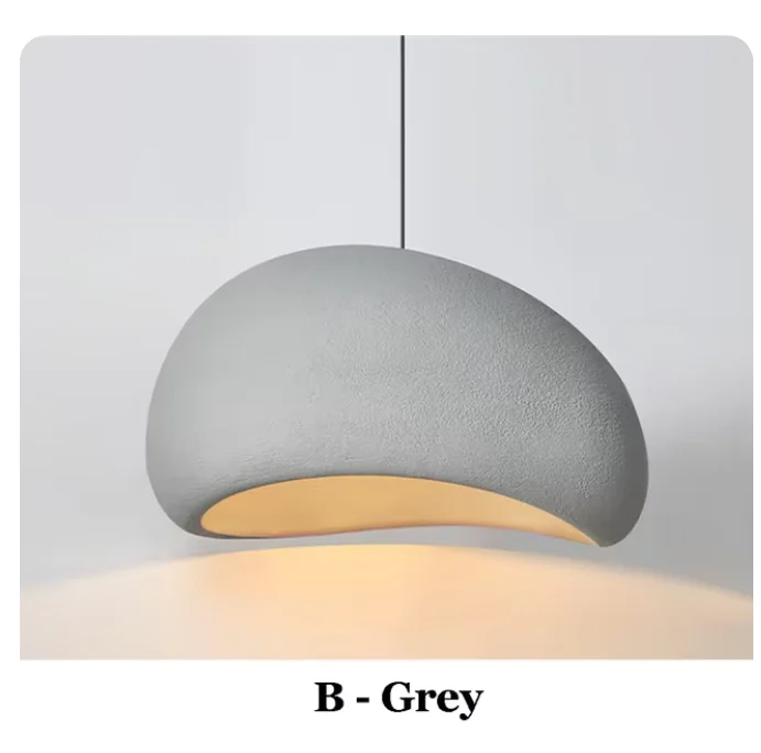 Moderne LED-plafondkroonluchterverlichting voor woonkamer slaapkamer eetkamer hanglampen Nordic Wabi Sabi Home Decor hanglamp