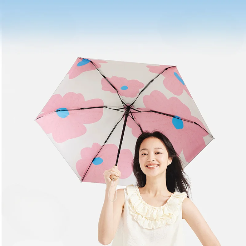 

Sun umbrella Sunscreen UV protection Women's parasol 50% off Capsule umbrella Small and portable