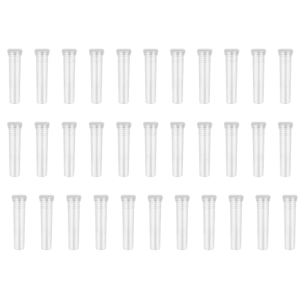 

100Pcs Plastic Fresh Flower Tubes Preservation Keeping Tubes Essential Flower Supplies