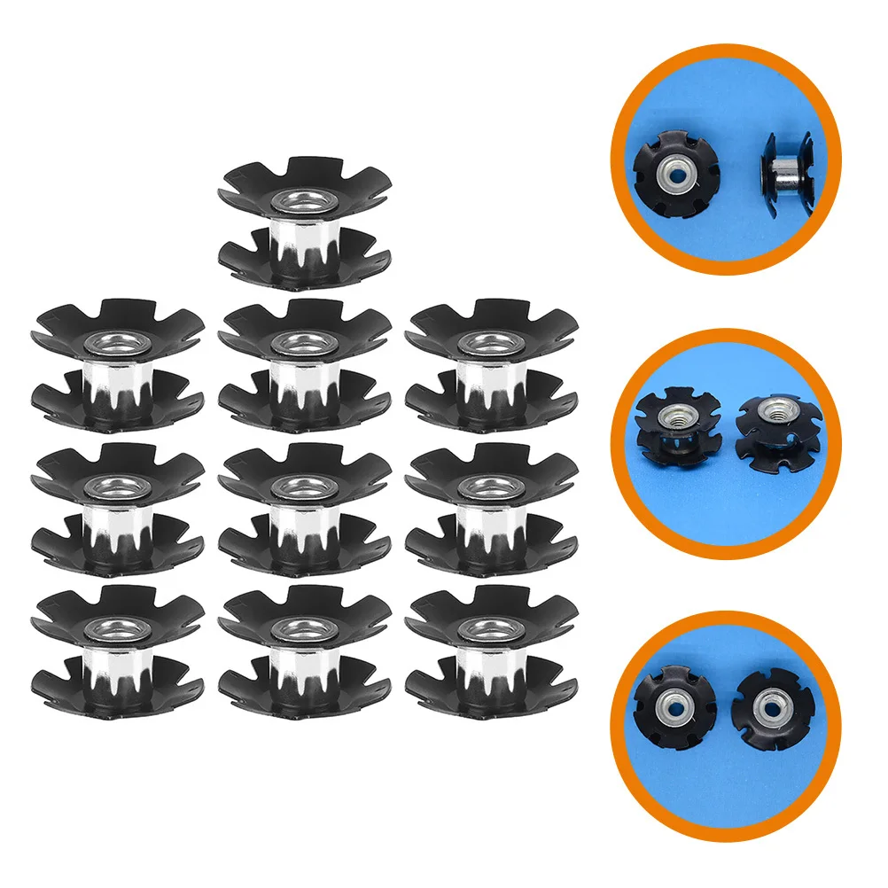 

10Pcs Bicycle Fork Hanging Core High Strength Anti-Deformation Metal Core for Thick Tube Front Forks Easy Carry Sand-Finished