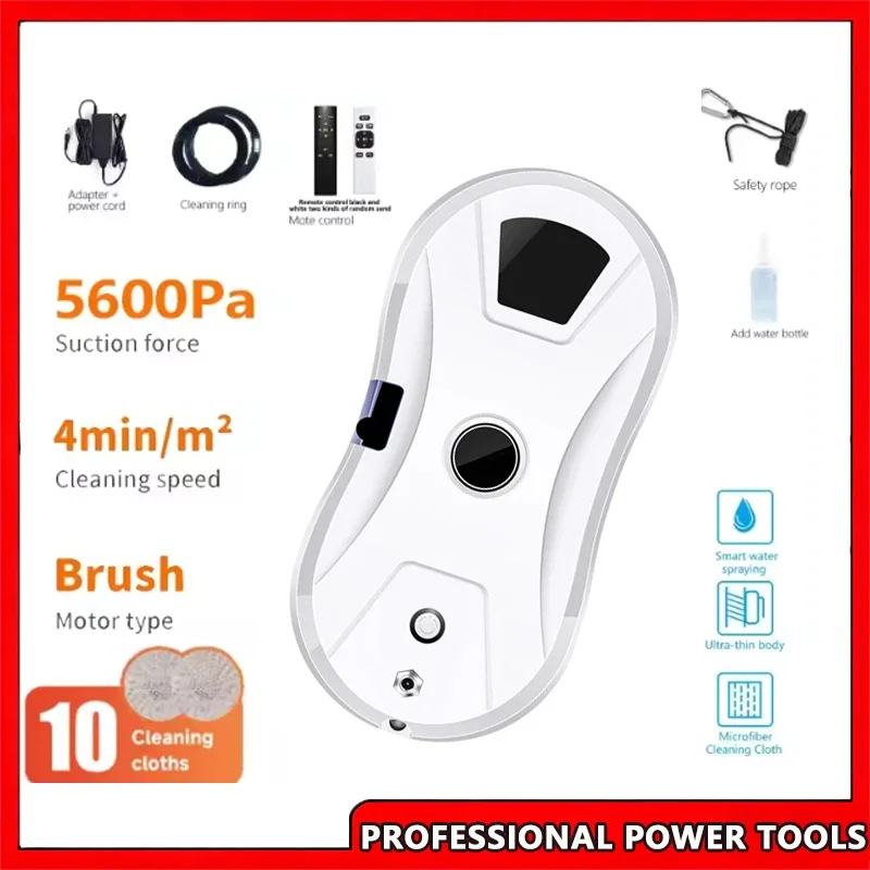 

Intelligent Window Cleaning Robot - Automatic Electric Double-Sided Glass Cleaner for Tall Buildings Household Chores Made Easy