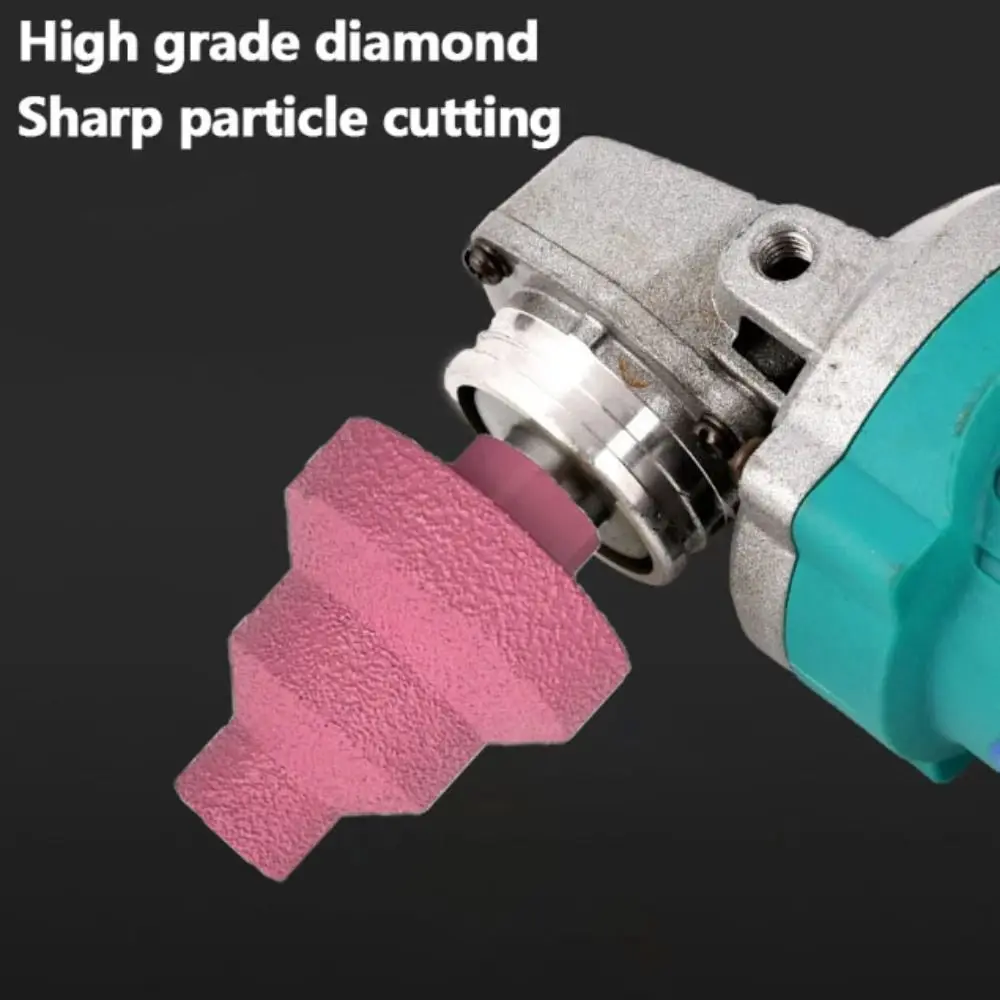 Punta da trapano a gradini brasata con design a flauto dritto Punta per pagoda per brasatura Strumento di espansione per fori con punta integrata Alesatore a tre fasi