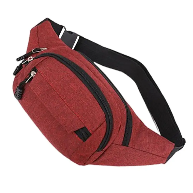 Bum Bag Hiking Fanny Bag For Outdoor Adventures Large Capacity Waist Pack Phone Holder For Hiking Running Dog Walking