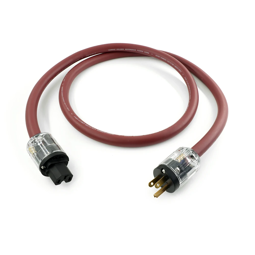 

Cardas Golden Ref DIY Power Cable: P029/C029 IEC w/Dual Region Plug (EU/US) for HiFi Systems