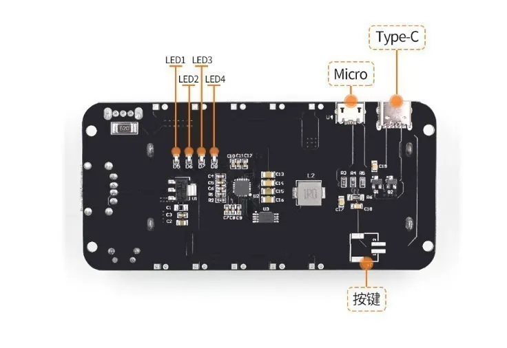 ESP32 ESP32S для Wemos для Raspberry Pi 18650 Защитная плата для зарядки аккумулятора V3 Micro USB порт Type-A USB А