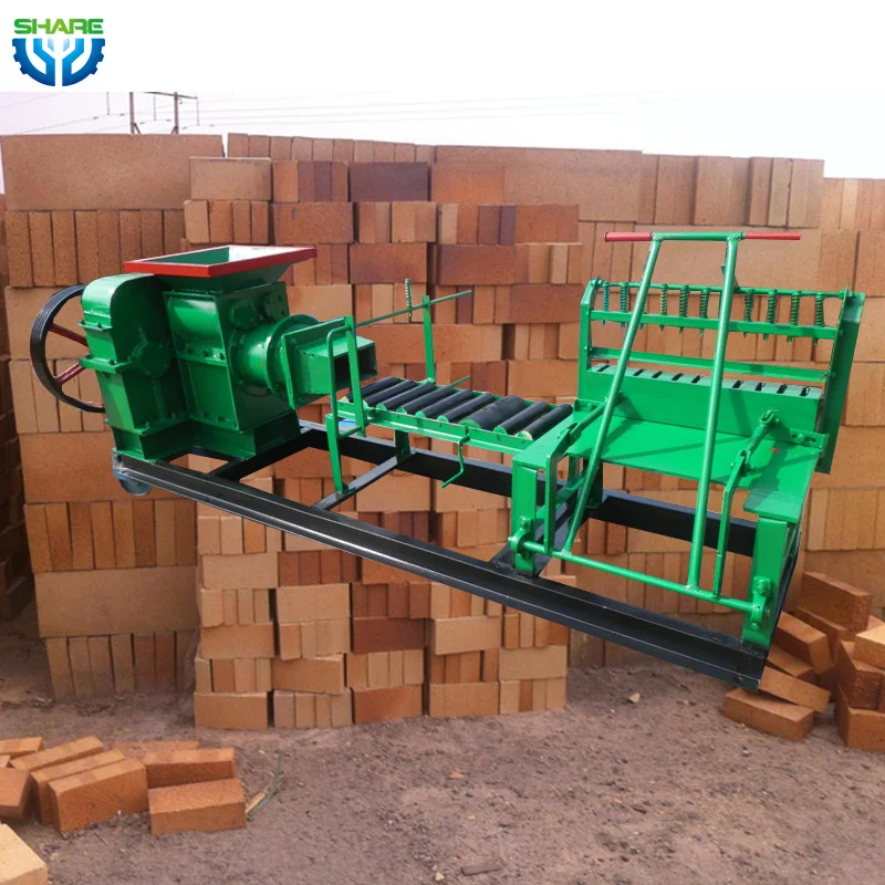 Automatic Red Earth Mud Soil Clay Brick Making Machine Block Making Machine Manual Mobile Soil Mud Clay Bricks Making Machine