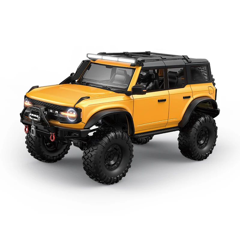 HB RC Cars R1001-2 Jeep Wrangler 4WD Off-Road Vehicle 1:10 Scale Upgraded RC Component Electric Model Children's Christmas Gift