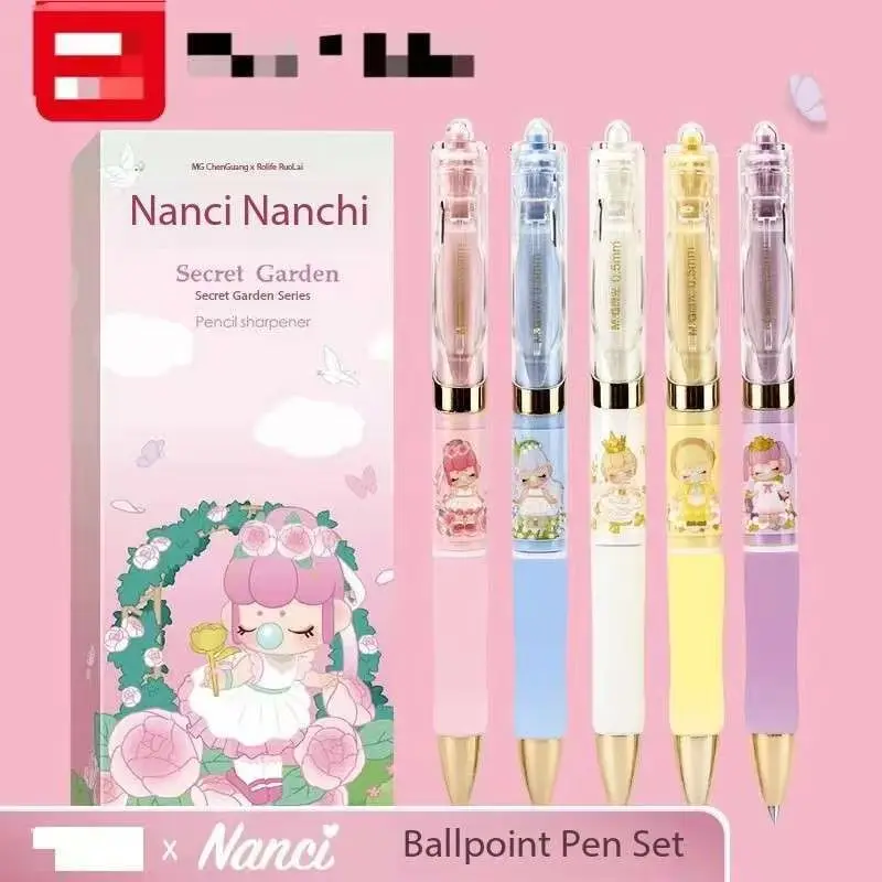 

Black Retractable Bullet Tip Quick-Drying Gel Pen 0.5mm