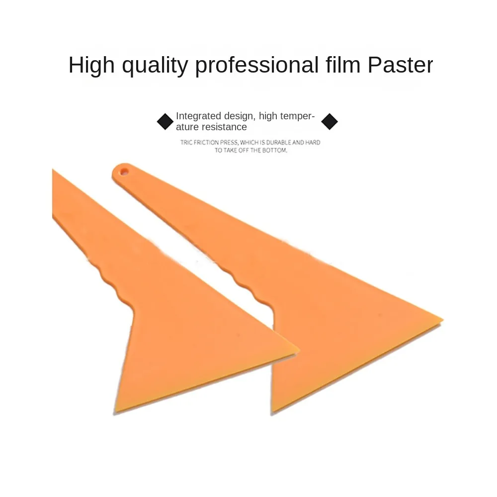 Oblique Mouth Car Sticker Tools PP Plastic Car Cleaning Tool Film Scraper 28*13.5cm Black Triangle Car Squeegee Multi Squeegee