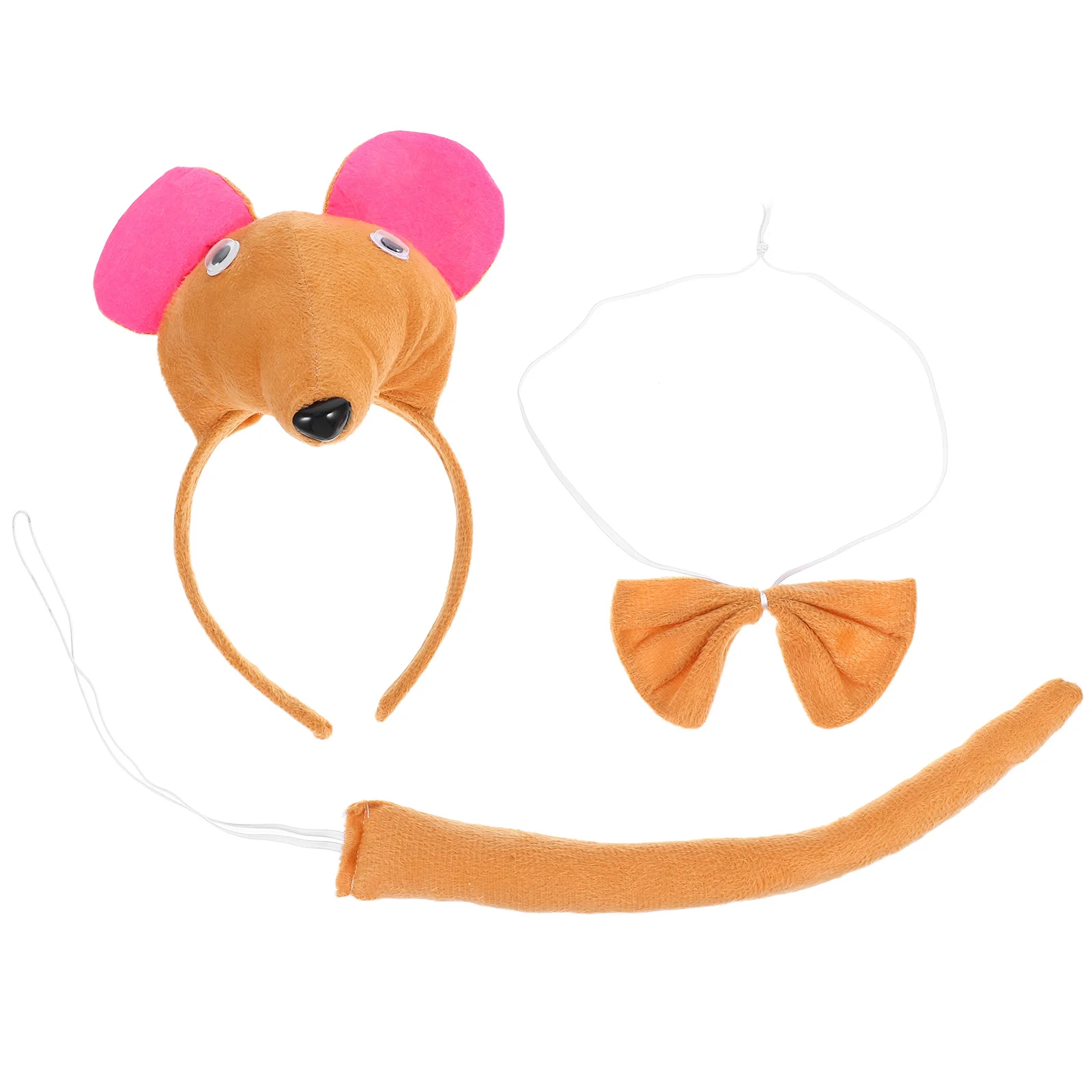 

Three Dimensional Mouse Ears Headb Kids Cloth Accessories Girls Cartoon Hair Hoop Toddler Hair Animal Headb Kawaii