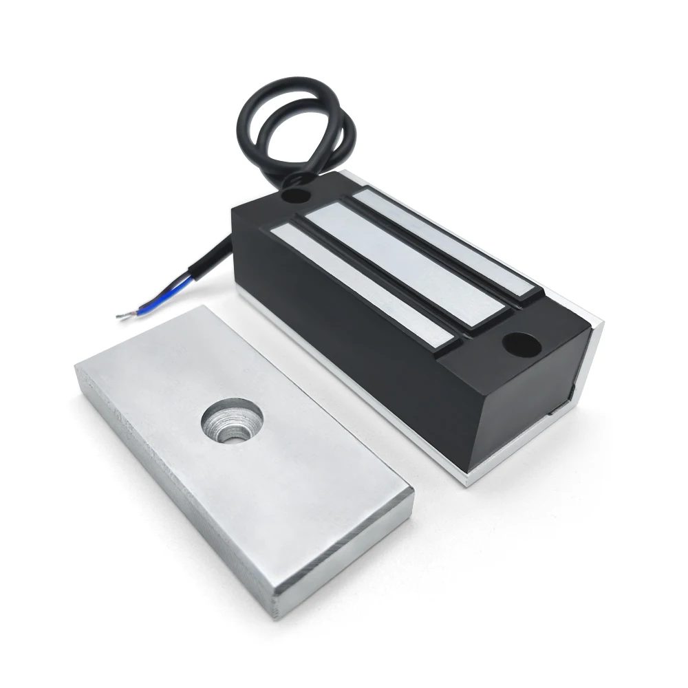 ความปลอดภัยสูงกันน้ํา DC12V /24V ไฟฟ้าควบคุม MINI 60 กก.แม่เหล็กไฟฟ้าแม่เหล็กล็อคตู้ล็อค