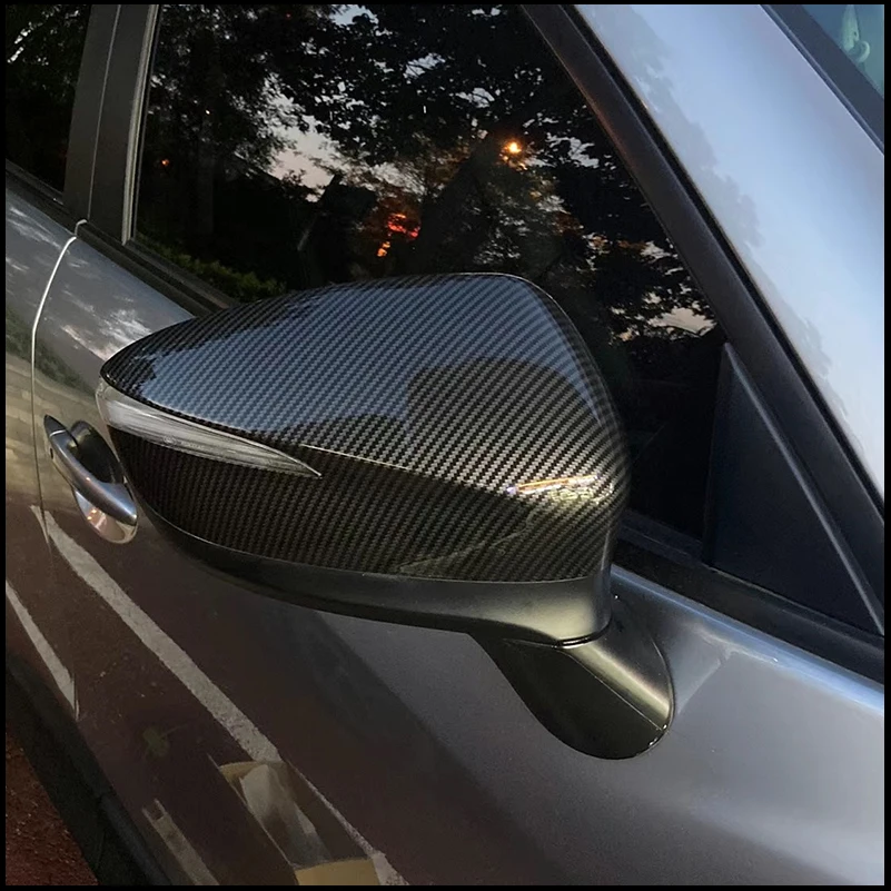 

Car Styling For Mazda CX-3 CX3 2016-2019 Rearview Mirror Cover Shell Housing Replace Style Auto Accessories