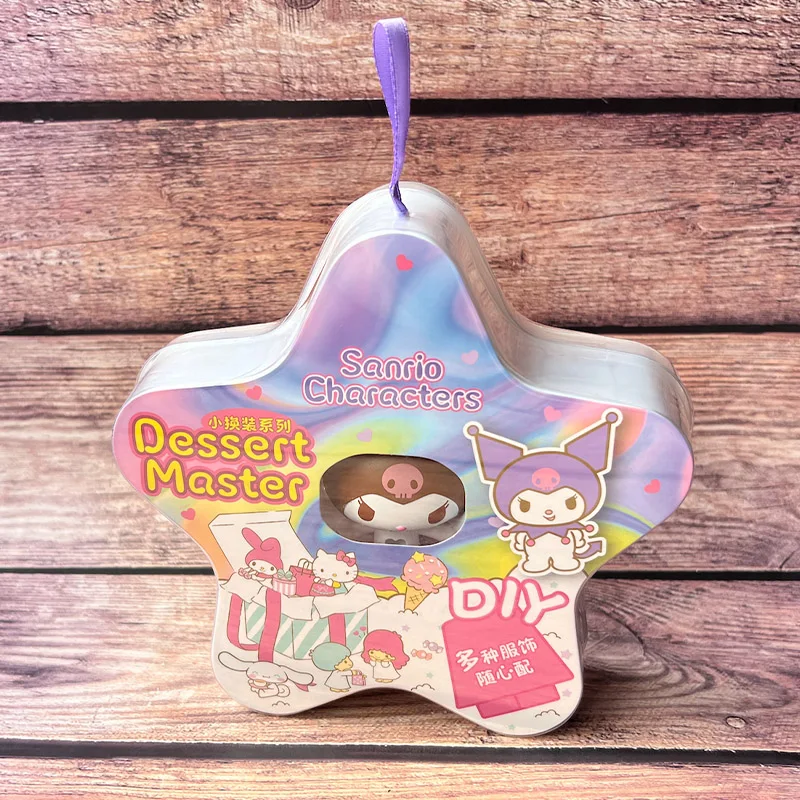 Sanrio Dress Up Series Blind Box Toys Anime Figure Hello Kitty Melody Cinnamoroll Kuromi Figure Model Doll Toy Collect Ornaments - view 4