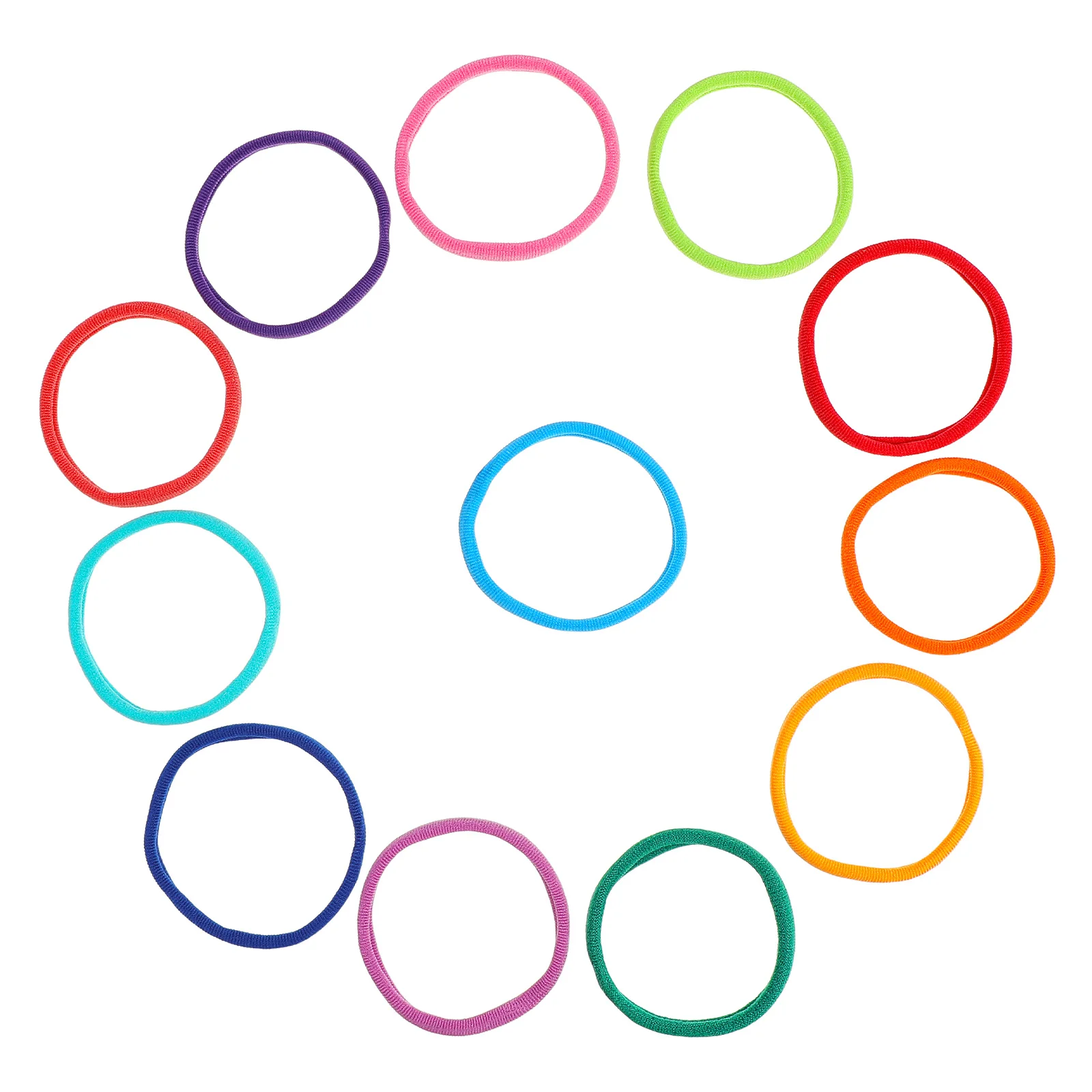 

Multicolor Loom Bands Refill 192pcs DIY Weaving Loops for Potholders Kits Elastic Braided Cord Creative Art Supplies