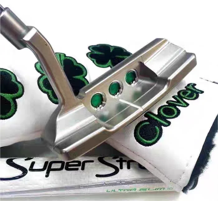 Putter da golf Putter con una sola parola Putter Green Leaf Design classico per uomo e donna
