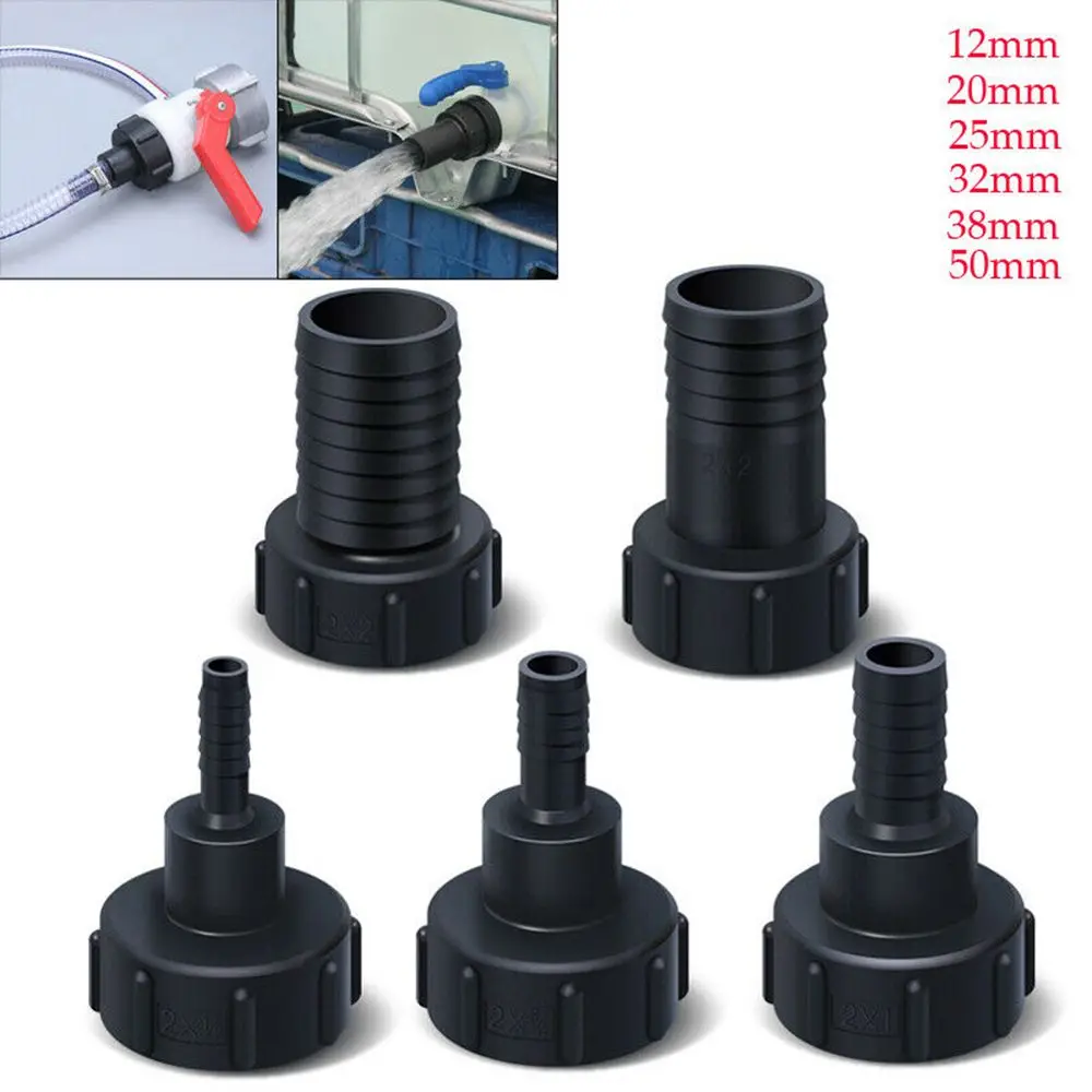 Thicken Water Connectors Tap Connector Fitting Tool IBC Tank Adapter Outlet Connection Water Tank Adaptor Hose Fittings