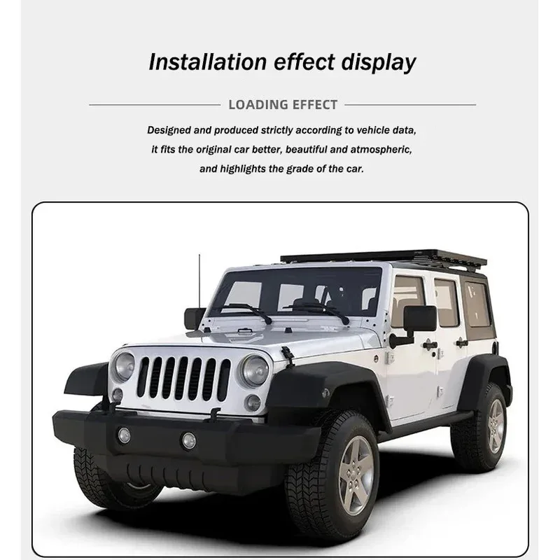 

Aluminum Car Roof Rack Basket Travel Storage Outdoor Equipment Large Capacity Automobile Modification Parts