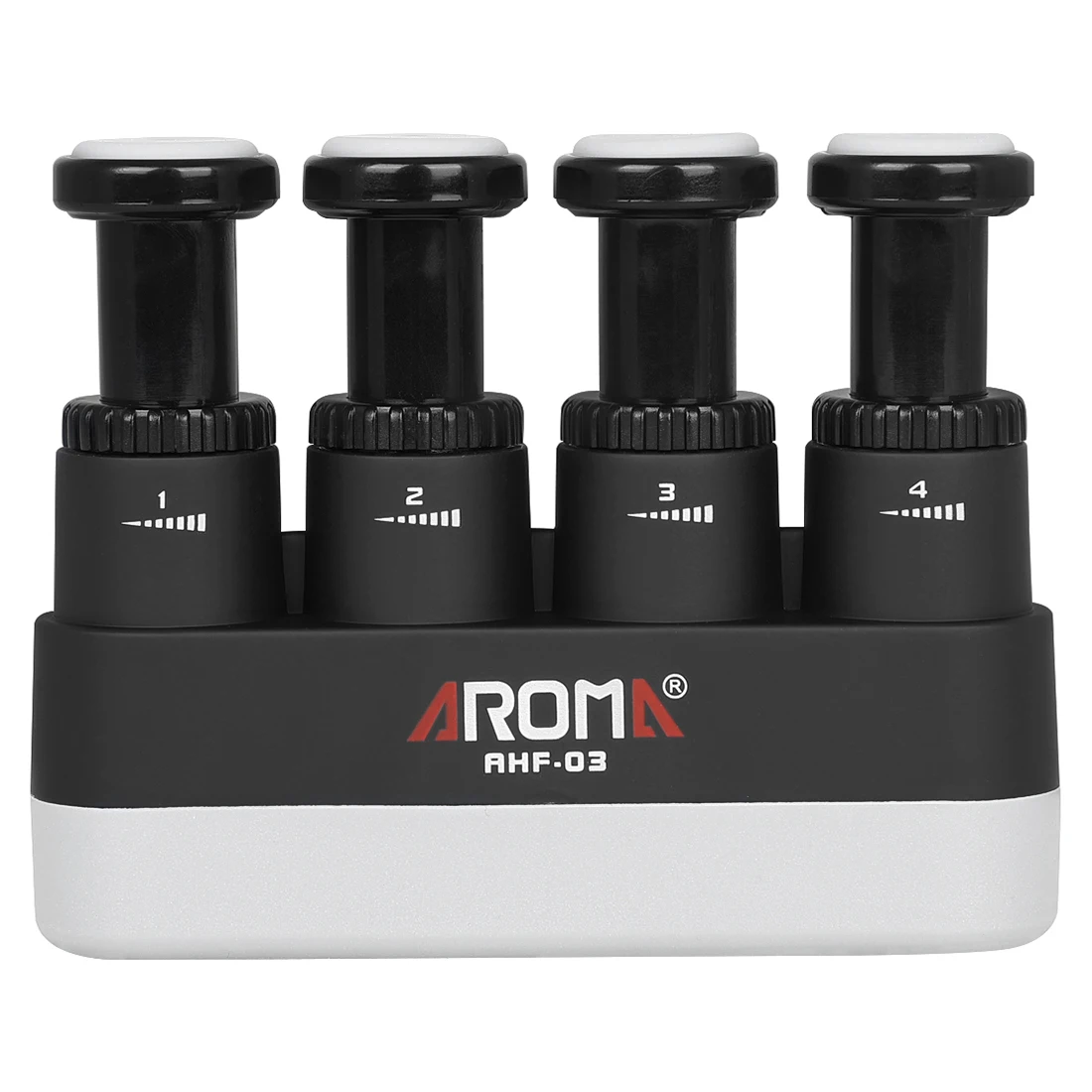 Aroma Finger Exerciser voor gitaar, toetsenbord, muziekinstrumenten, verstelbare vingertrainer, professioneel oefenhulpmiddel voor beginners
