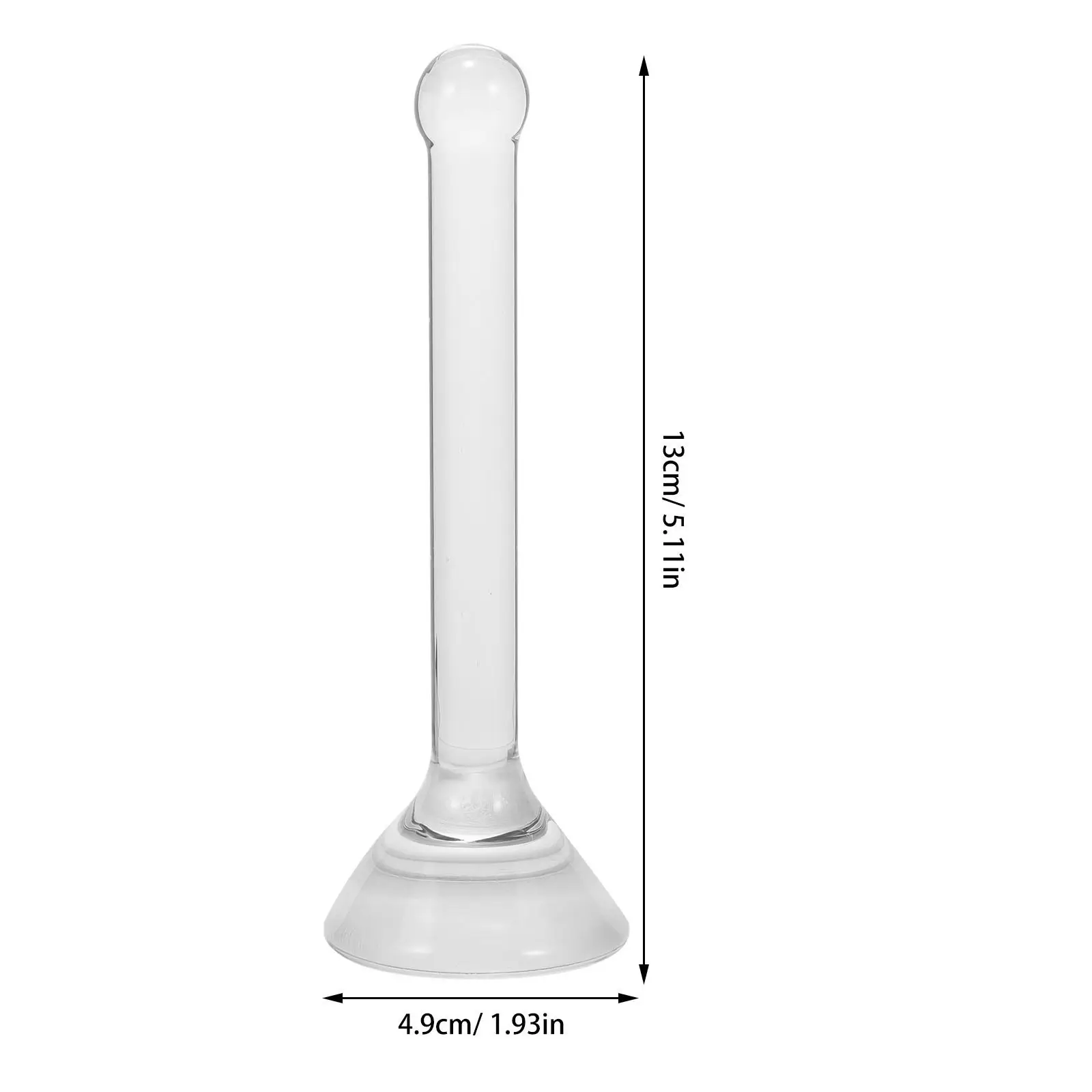Pigment Grinding Pestle Glass Muller Mineral Paint Grinding Tool Ergonomic Handle Professional DIY Painting Accessories